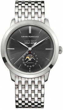 Buy this new Girard Perregaux 1966 Full Calendar 40mm 49535-53-251-53a mens watch for the discount price of £37,570.00. UK Retailer.