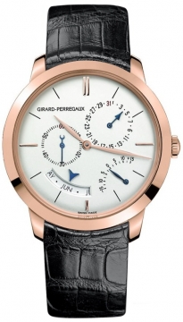 Buy this new Girard Perregaux 1966 Annual Calendar Equation Of Time 49538-52-131-bk6a mens watch for the discount price of £23,715.00. UK Retailer.
