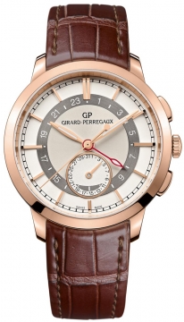 Buy this new Girard Perregaux 1966 Dual Time 49544-52-131-bbb0 mens watch for the discount price of £18,700.00. UK Retailer.