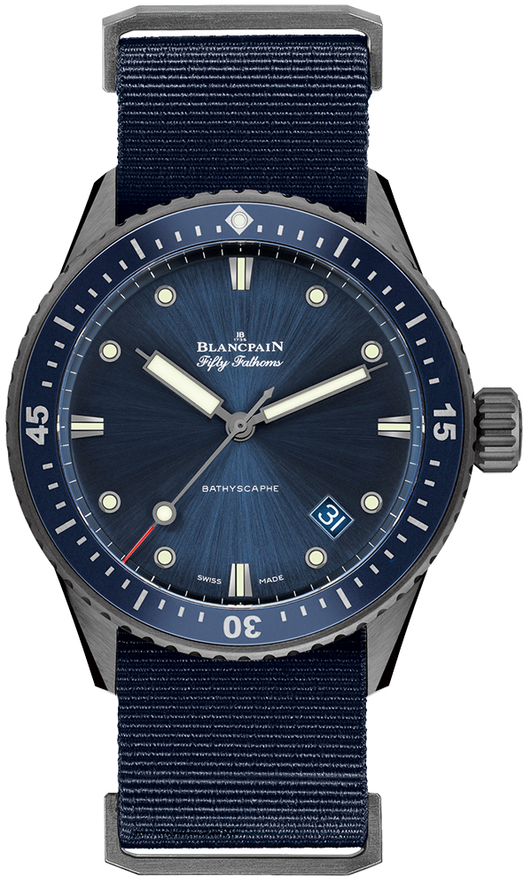 Buy this new Blancpain Fifty Fathoms Bathyscaphe Automatic 43mm