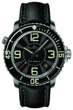 Buy this new Blancpain Fifty Fathoms 500 Fathoms 50015-12b30-52b mens watch for the discount price of £21,736.00. UK Retailer.