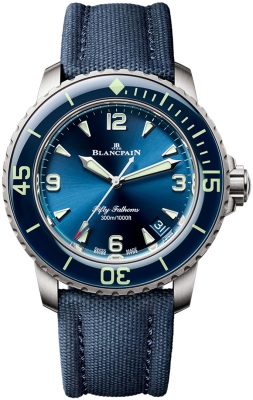 Blancpain Fifty Fathoms Automatic 42.3mm 5010-12B40-O52B watch