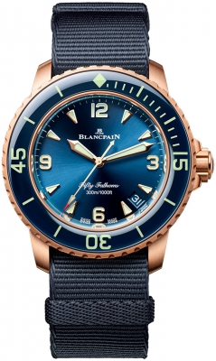 Blancpain Fifty Fathoms Automatic 42.3mm 5010-36B40-NAOA watch