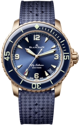 Blancpain Fifty Fathoms Automatic 42.3mm 5010-36B40-O64A watch