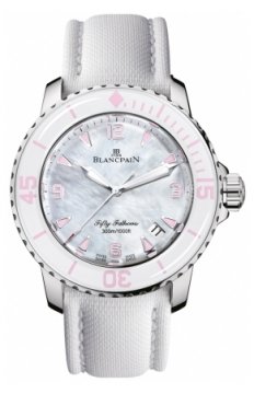 Buy this new Blancpain Fifty Fathoms Automatic 5015-1144-52a ladies watch for the discount price of £14,432.00. UK Retailer.