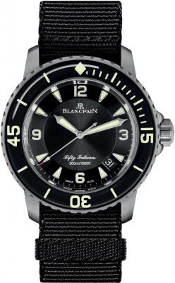 Buy this new Blancpain Fifty Fathoms Automatic 5015-12b30-naba mens watch for the discount price of £15,000.00. UK Retailer.