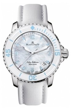 Buy this new Blancpain Fifty Fathoms Automatic 5015a-1144-52a ladies watch for the discount price of £14,432.00. UK Retailer.