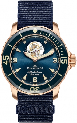 Blancpain Fifty Fathoms Tourbillon 8 Days 45mm 5025-36b40-naoa watch