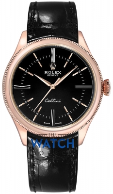 Rolex Cellini Time 39mm 50505 Black watch
