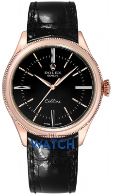 Buy this new Rolex Cellini Time 39mm 50505 Black mens watch for the discount price of £14,300.00. UK Retailer.