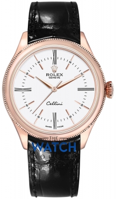 Buy this new Rolex Cellini Time 39mm 50505 White mens watch for the discount price of £12,260.00. UK Retailer.