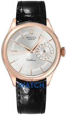Rolex Cellini Date 39mm 50515 Silver watch