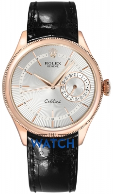 Buy this new Rolex Cellini Date 39mm 50515 Silver mens watch for the discount price of £16,874.00. UK Retailer.