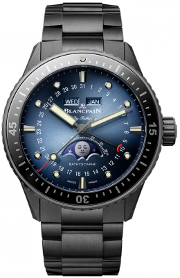 Blancpain Fifty Fathoms Bathyscaphe Complete Calendar 43mm 5054-0140-01S watch