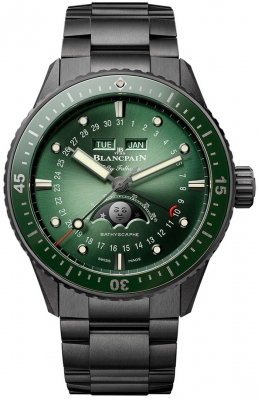 Blancpain Fifty Fathoms Bathyscaphe Complete Calendar 43mm 5054-0153-01S watch