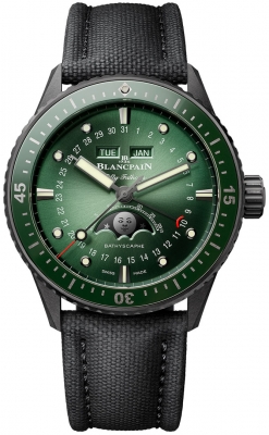 Blancpain Fifty Fathoms Bathyscaphe Complete Calendar 43mm 5054-0153-B52A watch