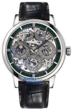 Buy this new Jaeger LeCoultre Master Grande Tradition Perpetual Calendar Skeleton 8 Days 5063540 mens watch for the discount price of £71,812.00. UK Retailer.