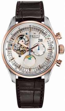 Buy this new Zenith El Primero Chronomaster Open Grande Date 51.2160.4047/01c713 mens watch for the discount price of £8,595.00. UK Retailer.