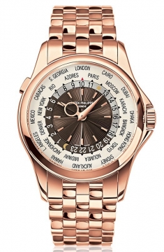 Buy this new Patek Philippe Complications World Time 5130/1r-011 mens watch for the discount price of £43,006.00. UK Retailer.