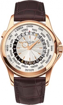 Buy this new Patek Philippe Complications World Time 5130r-018 mens watch for the discount price of £28,053.00. UK Retailer.