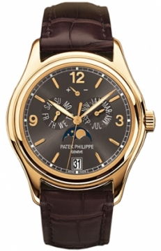 Buy this new Patek Philippe Complications Annual Calendar 5146j-010 mens watch for the discount price of £0.00. UK Retailer.