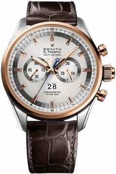 Buy this new Zenith El Primero Rattrapante Chronograph 51.2050.4026/01.c713 mens watch for the discount price of £10,955.00. UK Retailer.