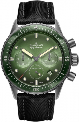 Buy this new Blancpain Fifty Fathoms Bathyscaphe Flyback Chronograph 43mm 5200-0153-b52a mens watch for the discount price of £15,390.00. UK Retailer.