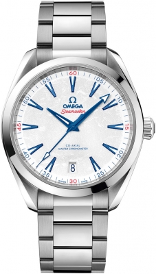 Buy this new Omega Aqua Terra 150M Co-Axial Master Chronometer 41mm 522.10.41.21.04.001 mens watch for the discount price of £5,418.00. UK Retailer.