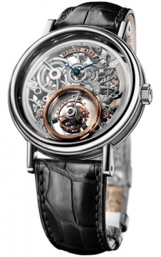 Buy this new Breguet Tourbillon Messidor 5335pt/42/9w6 mens watch for the discount price of £137,530.00. UK Retailer.