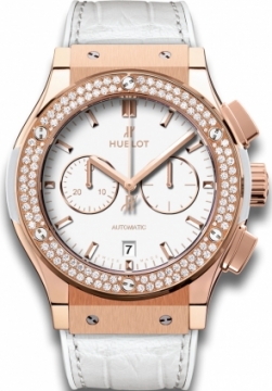 Buy this new Hublot Classic Fusion Chronograph 42mm 541.oe.2080.lr.1104 ladies watch for the discount price of £22,440.00. UK Retailer.