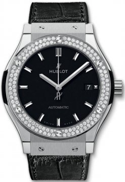 Buy this new Hublot Classic Fusion Automatic 42mm 542.nx.1171.lr.1104 mens watch for the discount price of £9,768.00. UK Retailer.