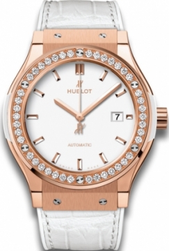 Buy this new Hublot Classic Fusion Automatic 42mm 542.oe.2080.lr.1204 ladies watch for the discount price of £17,384.00. UK Retailer.