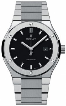 Buy this new Hublot Classic Fusion Automatic 42mm 548.nx.1170.nx mens watch for the discount price of £6,536.00. UK Retailer.