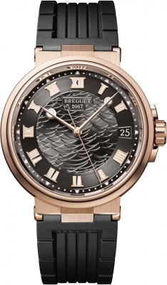 Buy this new Breguet Marine Automatic 40mm 5517br/g3/5zu mens watch for the discount price of £26,775.00. UK Retailer.