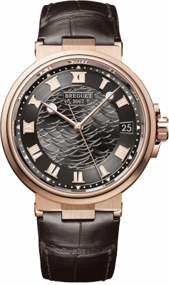 Buy this new Breguet Marine Automatic 40mm 5517br/g3/9zu mens watch for the discount price of £26,775.00. UK Retailer.