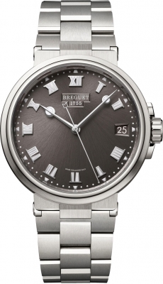 Buy this new Breguet Marine Automatic 40mm 5517ti/g2/tz0 mens watch for the discount price of £17,765.00. UK Retailer.