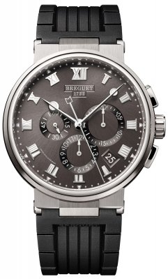 Buy this new Breguet Marine Chronograph 42.3mm 5527ti/g2/5wv mens watch for the discount price of £19,210.00. UK Retailer.