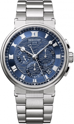 Buy this new Breguet Marine Chronograph 42.3mm 5527bb/y2/bw0 mens watch for the discount price of £52,700.00. UK Retailer.