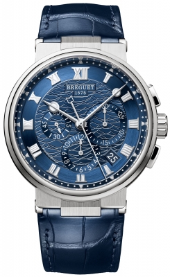 Buy this new Breguet Marine Chronograph 42.3mm 5527bb/y2/9wv mens watch for the discount price of £31,620.00. UK Retailer.