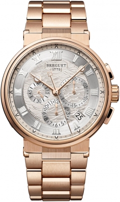 Buy this new Breguet Marine Chronograph 42.3mm 5527br/12/rw0 mens watch for the discount price of £52,700.00. UK Retailer.