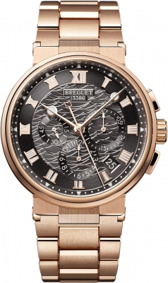 Buy this new Breguet Marine Chronograph 42.3mm 5527br/g3/rw0 mens watch for the discount price of £52,700.00. UK Retailer.