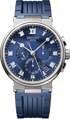 Buy this new Breguet Marine Chronograph 42.3mm 5527ti/y1/5wv mens watch for the discount price of £19,888.00. UK Retailer.