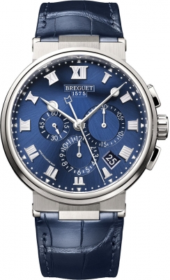 Buy this new Breguet Marine Chronograph 42.3mm 5527ti/y1/9wv mens watch for the discount price of £19,210.00. UK Retailer.