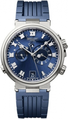 Buy this new Breguet Marine Alarme Musicale 40mm 5547ti/y1/5zu mens watch for the discount price of £25,500.00. UK Retailer.