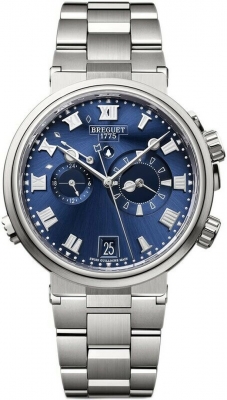 Buy this new Breguet Marine Alarme Musicale 40mm 5547ti/y1/tz0 mens watch for the discount price of £24,905.00. UK Retailer.