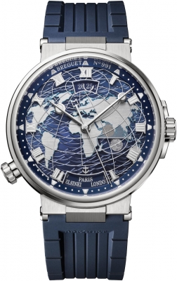 Breguet Marine Hora Mundi Automatic 43.9mm 5557bb/ys/5wv watch