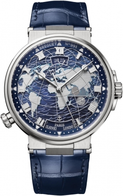 Breguet Marine Hora Mundi Automatic 43.9mm 5557bb/ys/9wv watch