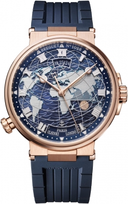Breguet Marine Hora Mundi Automatic 43.9mm 5557br/ys/5wv watch