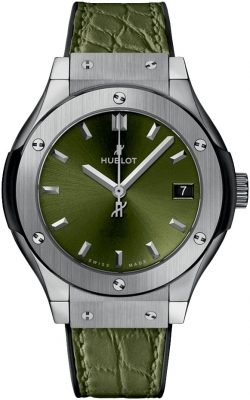 Buy this new Hublot Classic Fusion Quartz 33mm 581.NX.8970.LR ladies watch for the discount price of £4,335.00. UK Retailer.