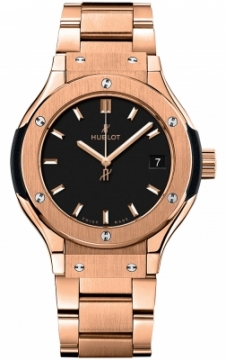 Buy this new Hublot Classic Fusion Quartz 33mm 581.ox.1181.ox ladies watch for the discount price of £17,850.00. UK Retailer.